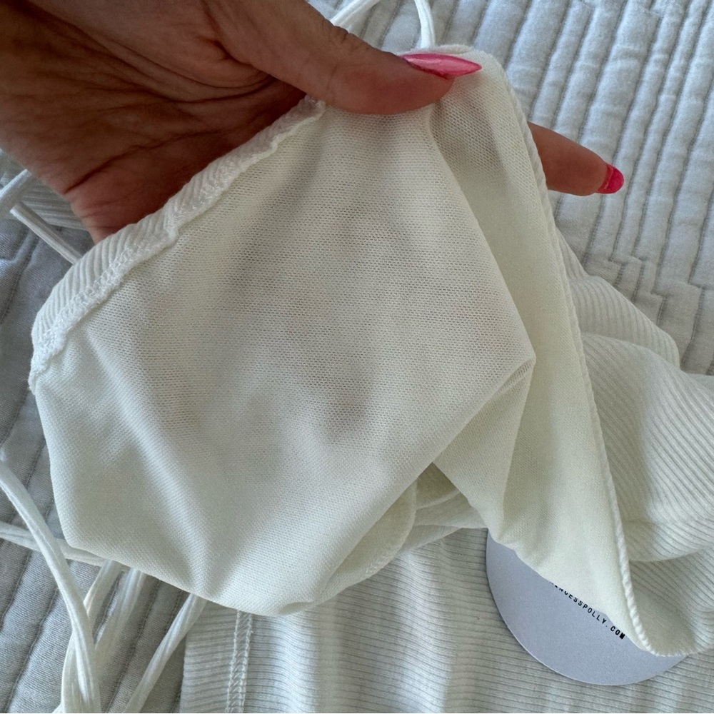 Princess Polly White Criss-Cross Top - Picture 5 of 5